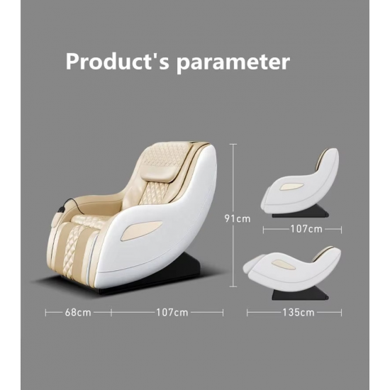  MASSAGE CHAIR T-610 -ORANGE BROWN